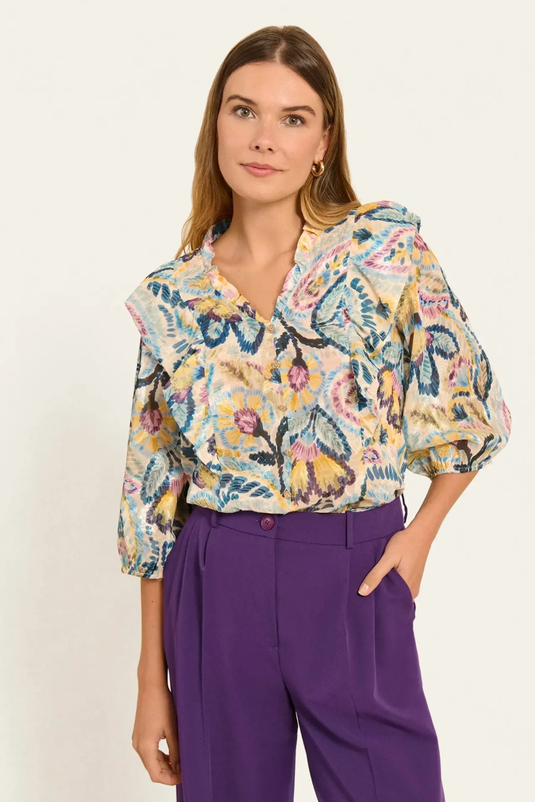 blouse_cambellie_0.webp NAF NAF Blouse Cambellie